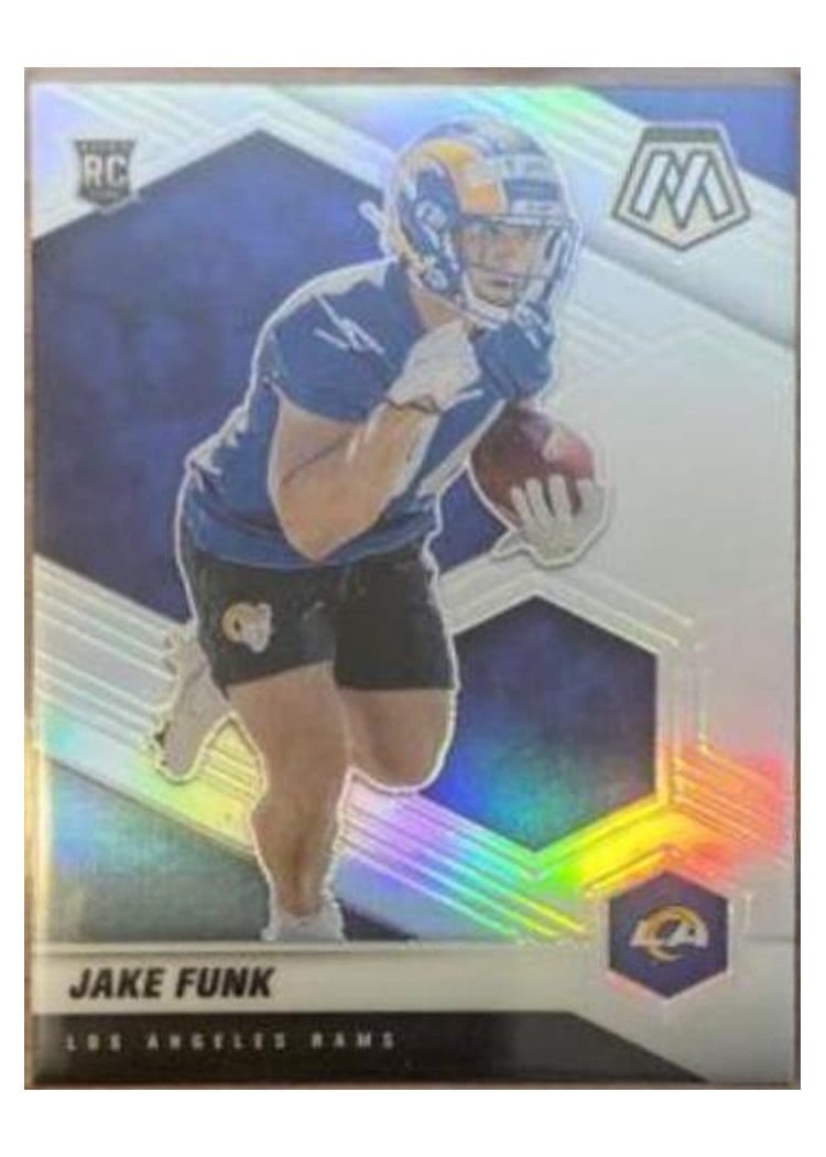2021 Panini Mosaic Base Set Jake Funk #381 card