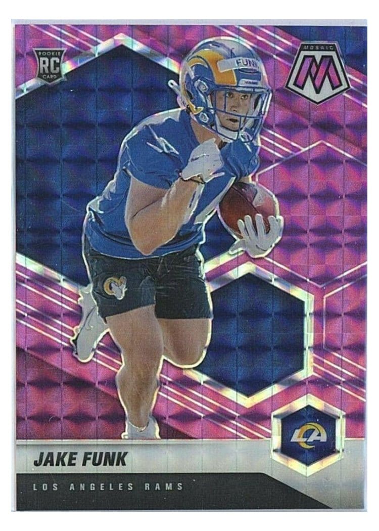 2021 Panini Mosaic Base Set Jake Funk #381 card