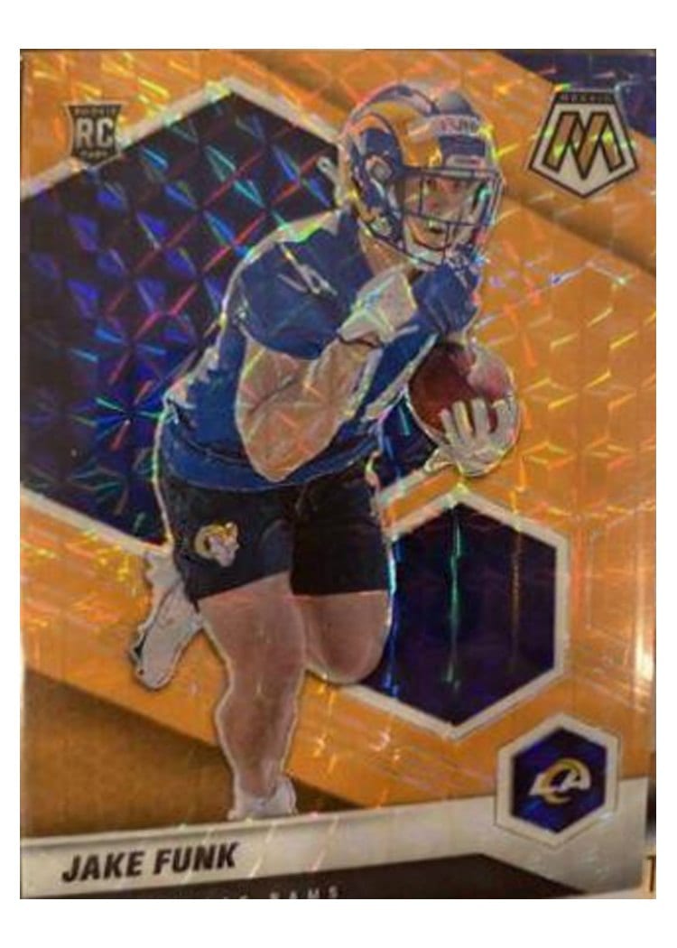 2021 Panini Mosaic Base Set Jake Funk #381 card