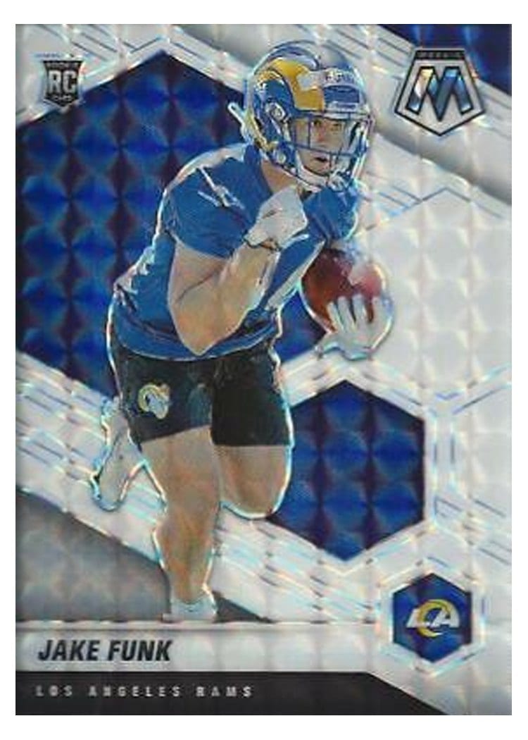 2021 Panini Mosaic Base Set Jake Funk #381 card