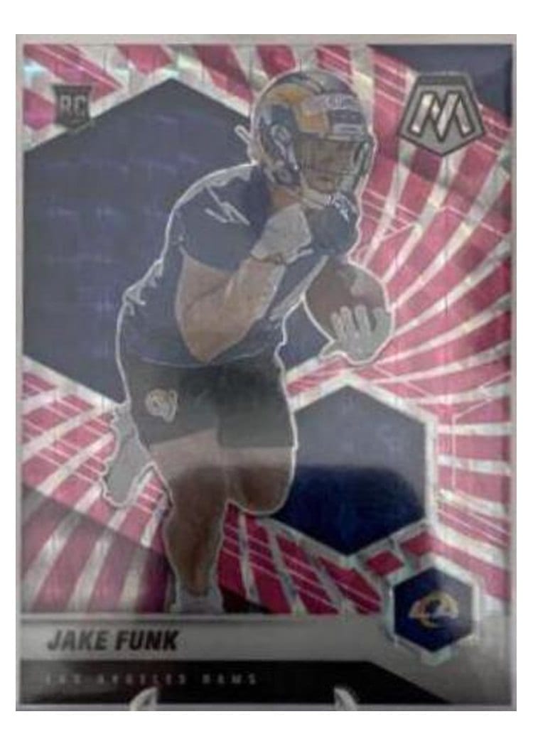 2021 Panini Mosaic Base Set Jake Funk #381 card