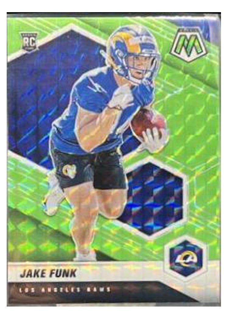 2021 Panini Mosaic Base Set Jake Funk #381 card