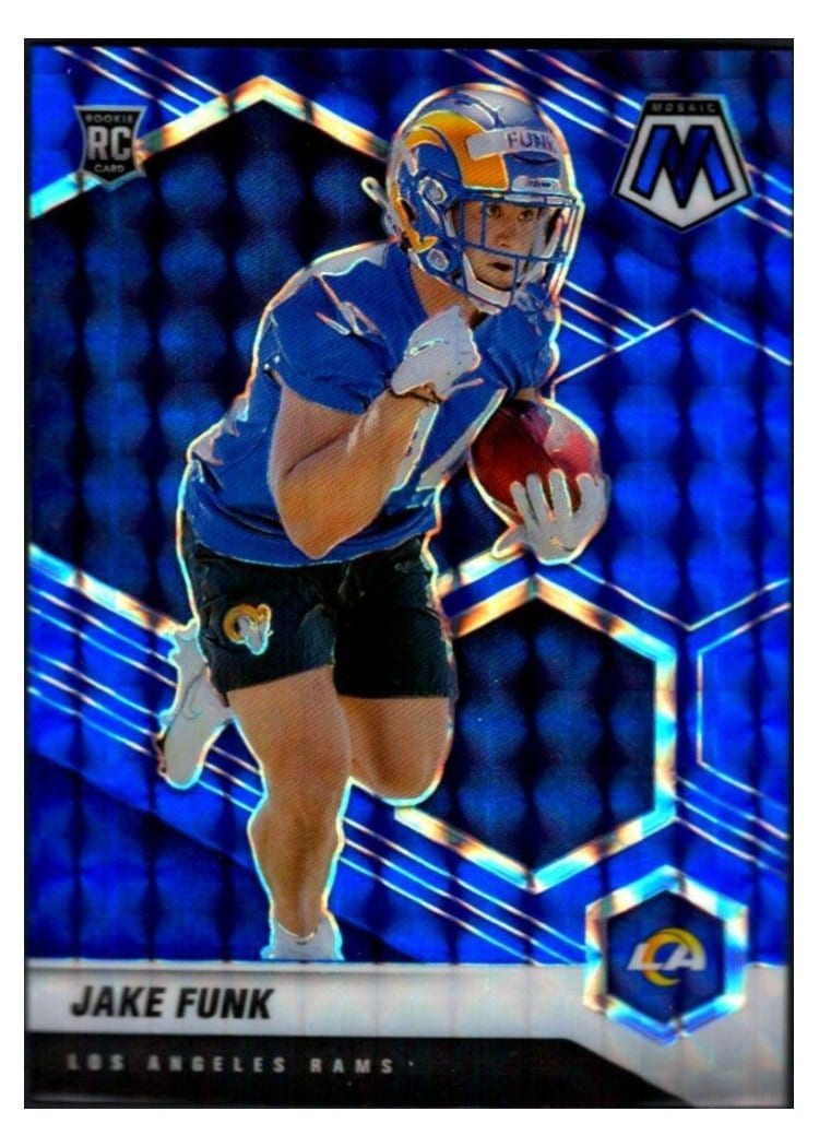 2021 Panini Mosaic Base Set Jake Funk #381 card