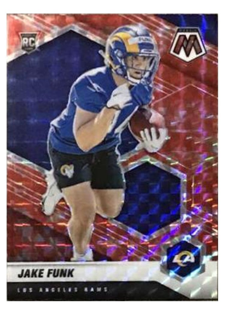 2021 Panini Mosaic Base Set Jake Funk #381 card