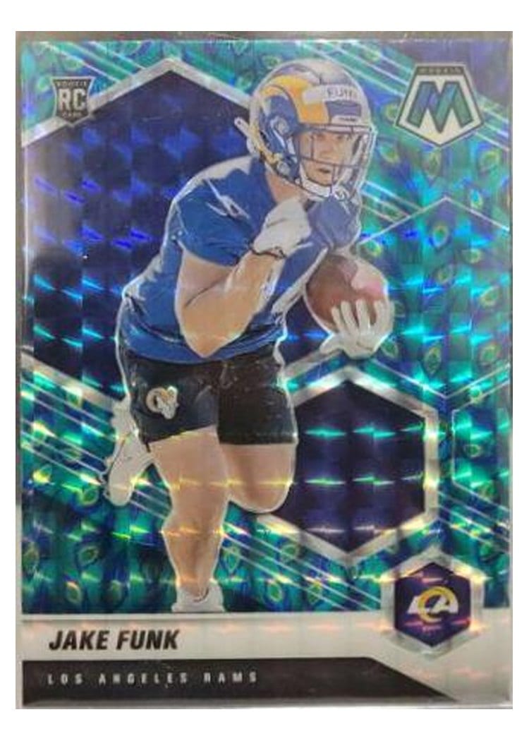 2021 Panini Mosaic Base Set Jake Funk #381 card