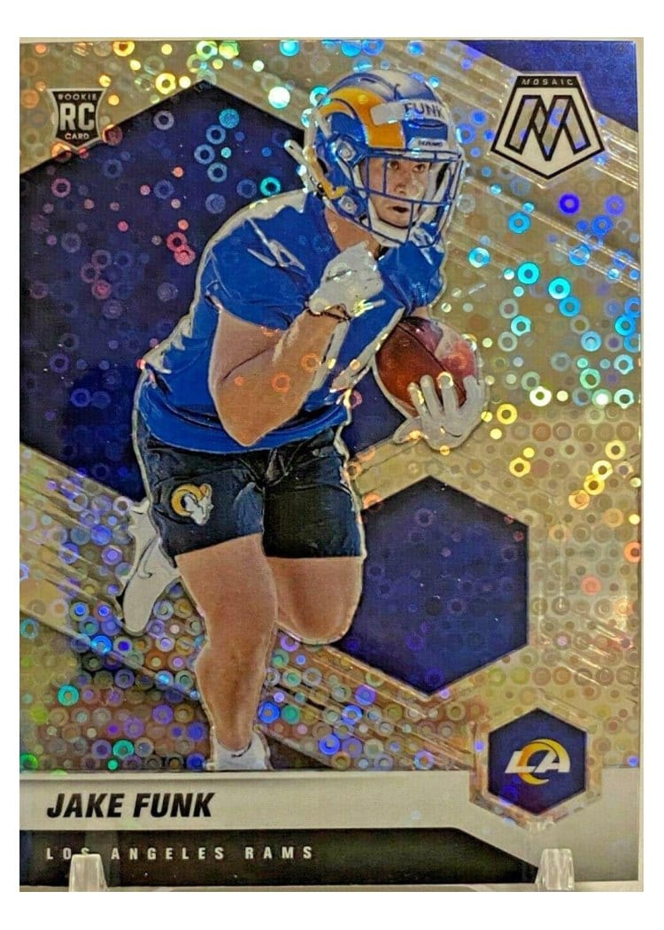 2021 Panini Mosaic Base Set Jake Funk #381 card