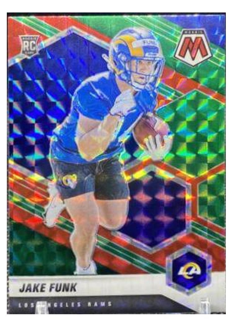 2021 Panini Mosaic Base Set Jake Funk #381 card