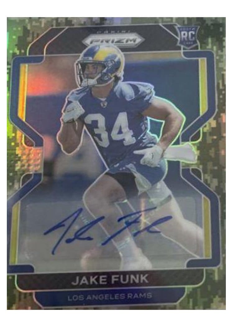 2021 Panini Prizm Base Set Jake Funk #402 card
