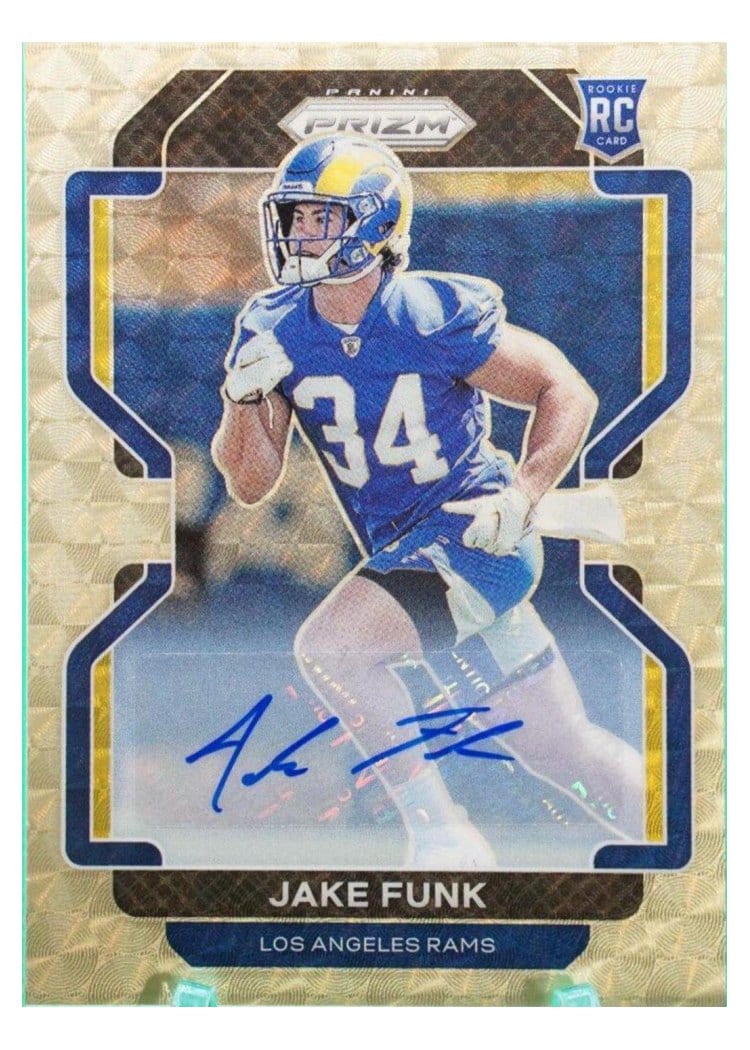 2021 Panini Prizm Base Set Jake Funk #402 card