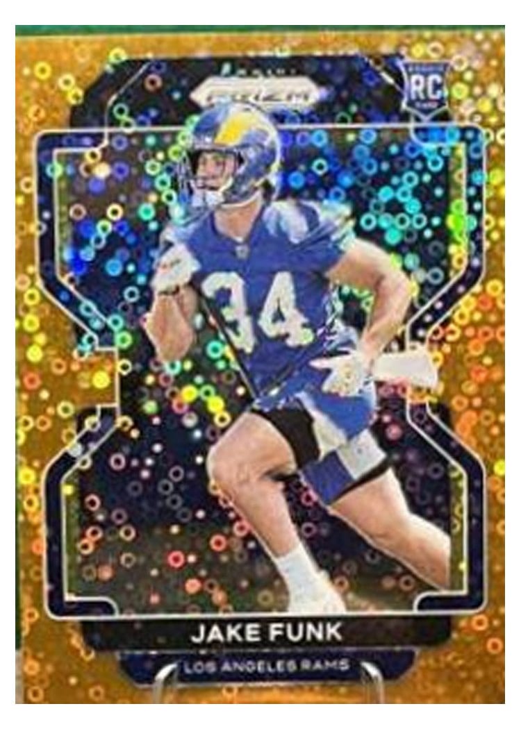 2021 Panini Prizm Base Set Jake Funk #402 card