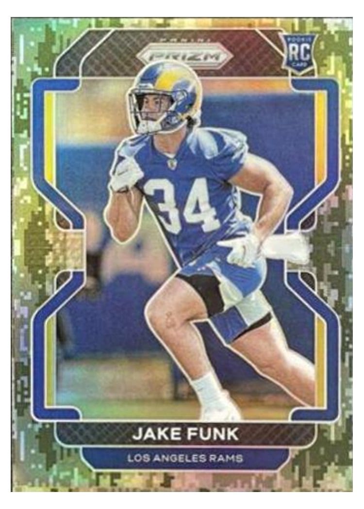 2021 Panini Prizm Base Set Jake Funk #402 card