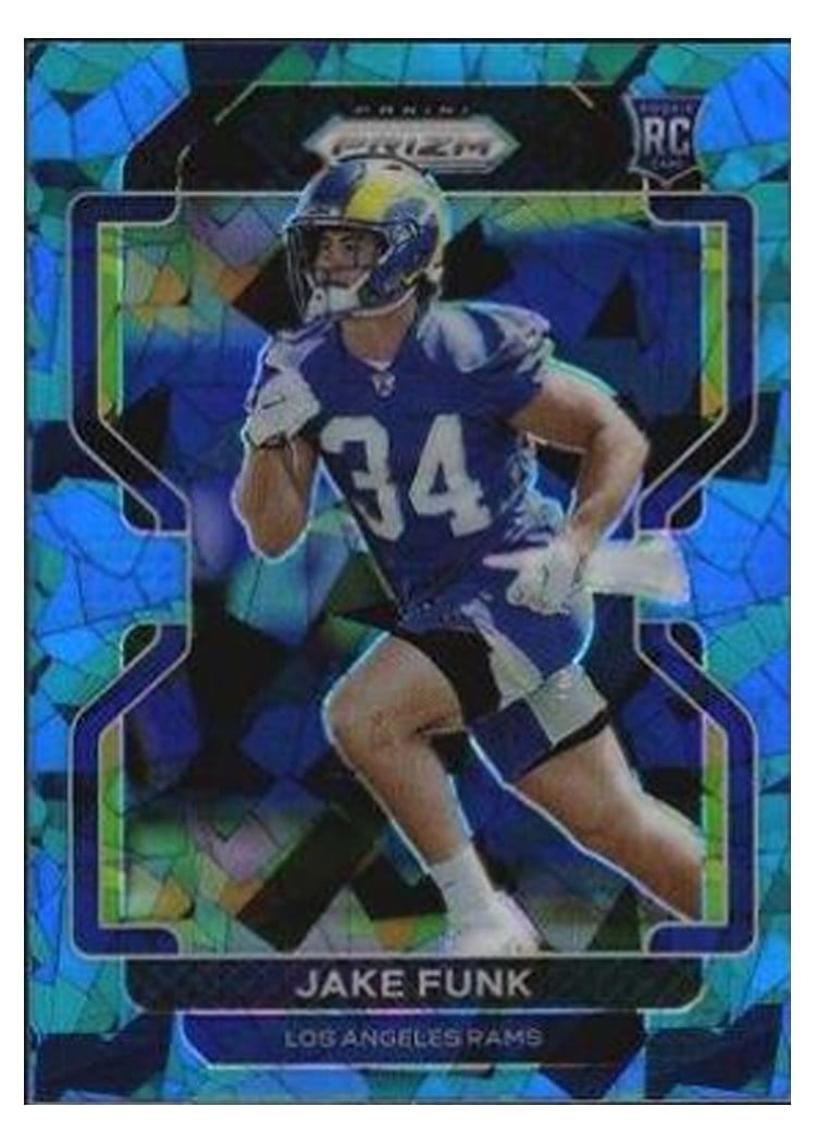 2021 Panini Prizm Base Set Jake Funk #402 card