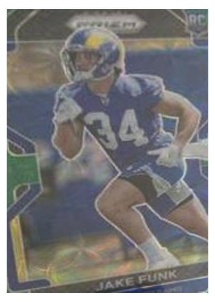 2021 Panini Prizm Base Set Jake Funk #402 card