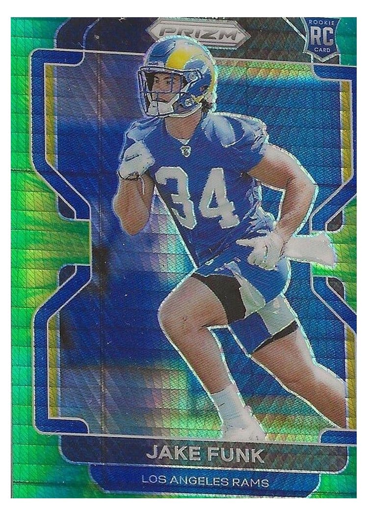 2021 Panini Prizm Base Set Jake Funk #402 card