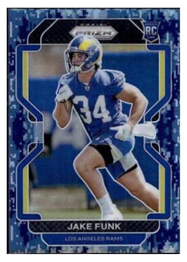 2021 Panini Prizm Base Set Jake Funk #402 card