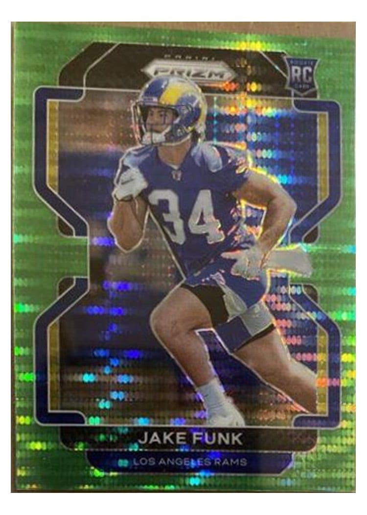 2021 Panini Prizm Base Set Jake Funk #402 card