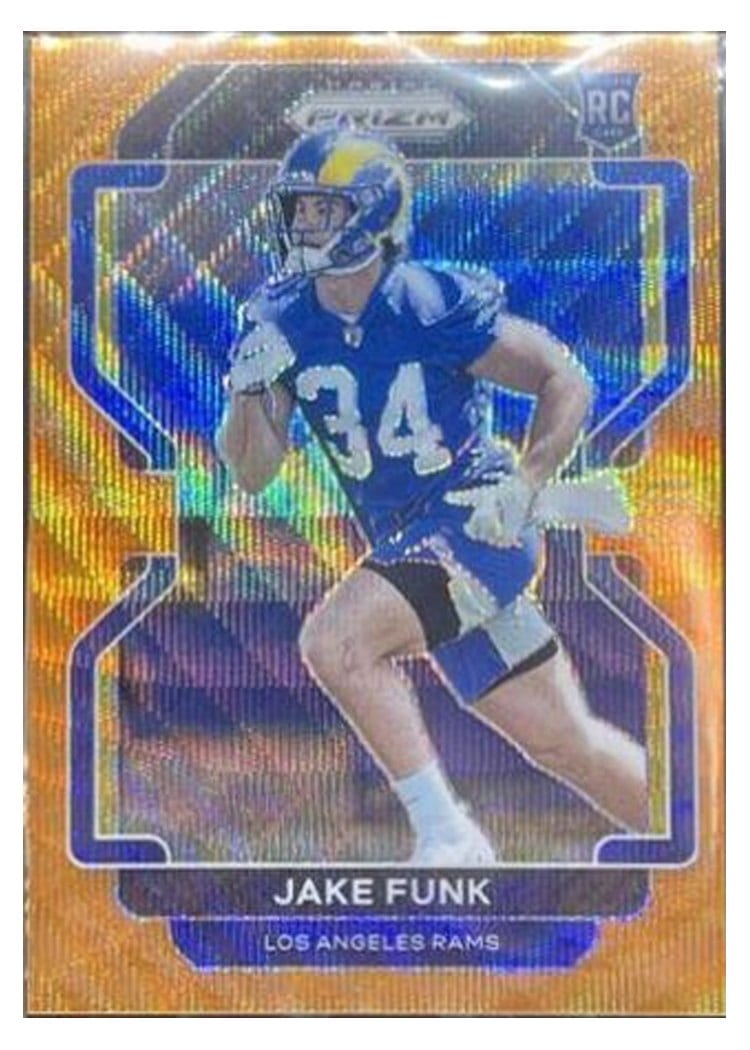 2021 Panini Prizm Base Set Jake Funk #402 card