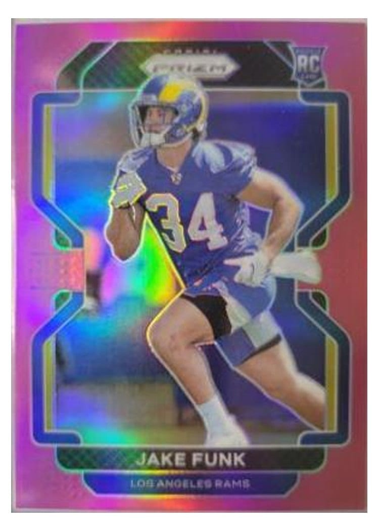 2021 Panini Prizm Base Set Jake Funk #402 card
