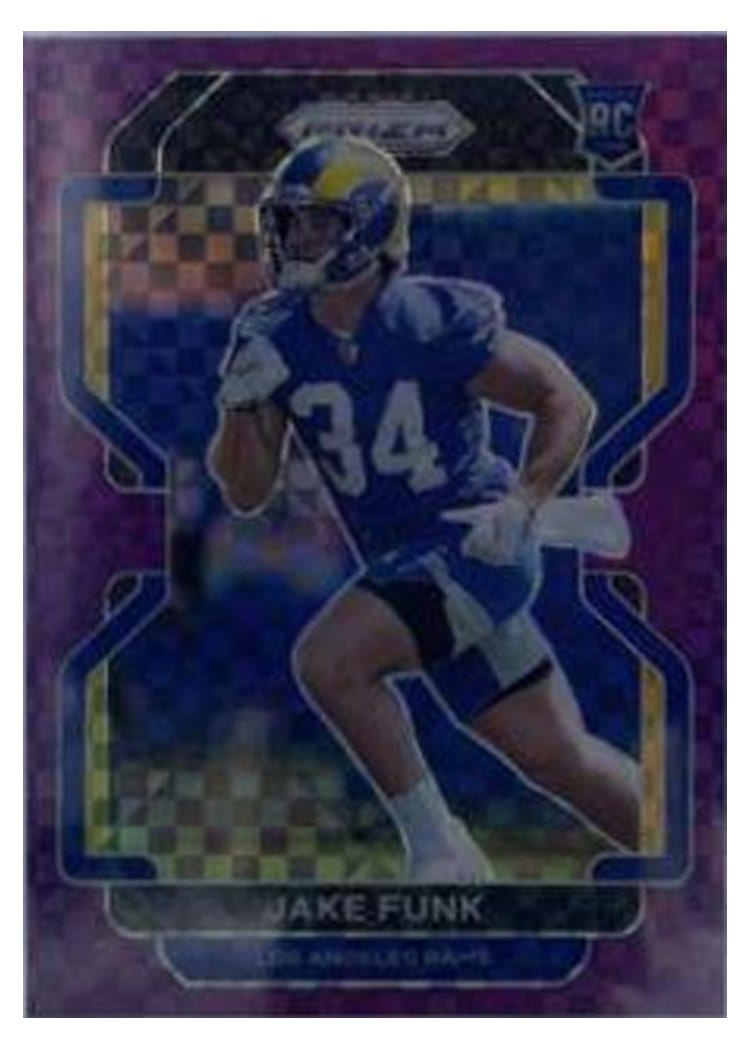 2021 Panini Prizm Base Set Jake Funk #402 card