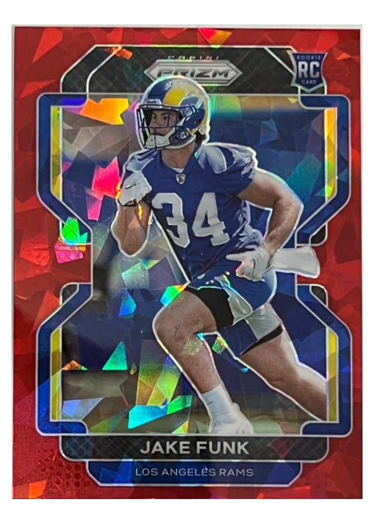 2021 Panini Prizm Base Set Jake Funk #402 card