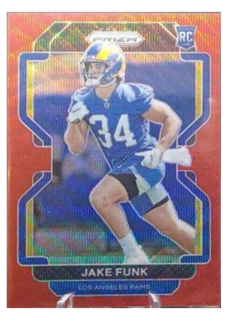 2021 Panini Prizm Base Set Jake Funk #402 card