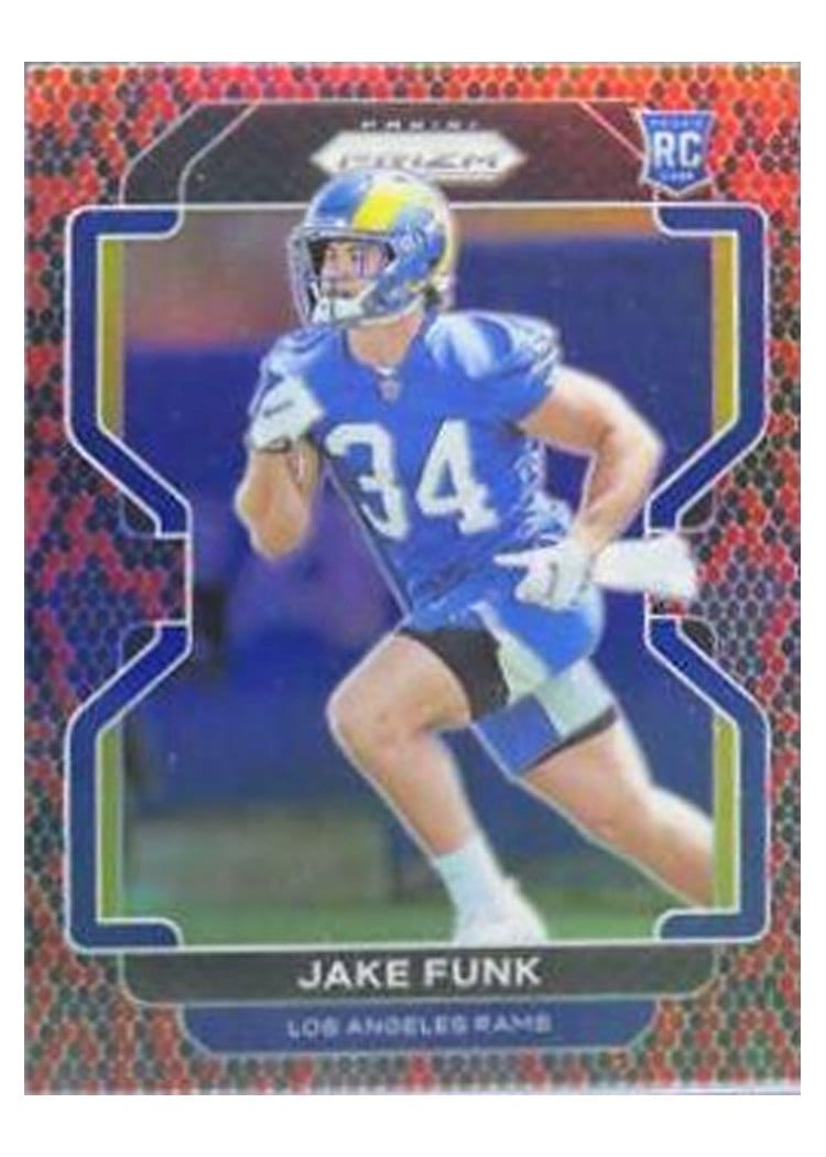 2021 Panini Prizm Base Set Jake Funk #402 card