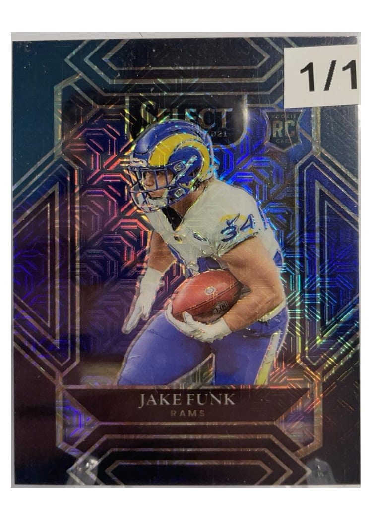 2021 Panini Select Base Set Jake Funk #299 card