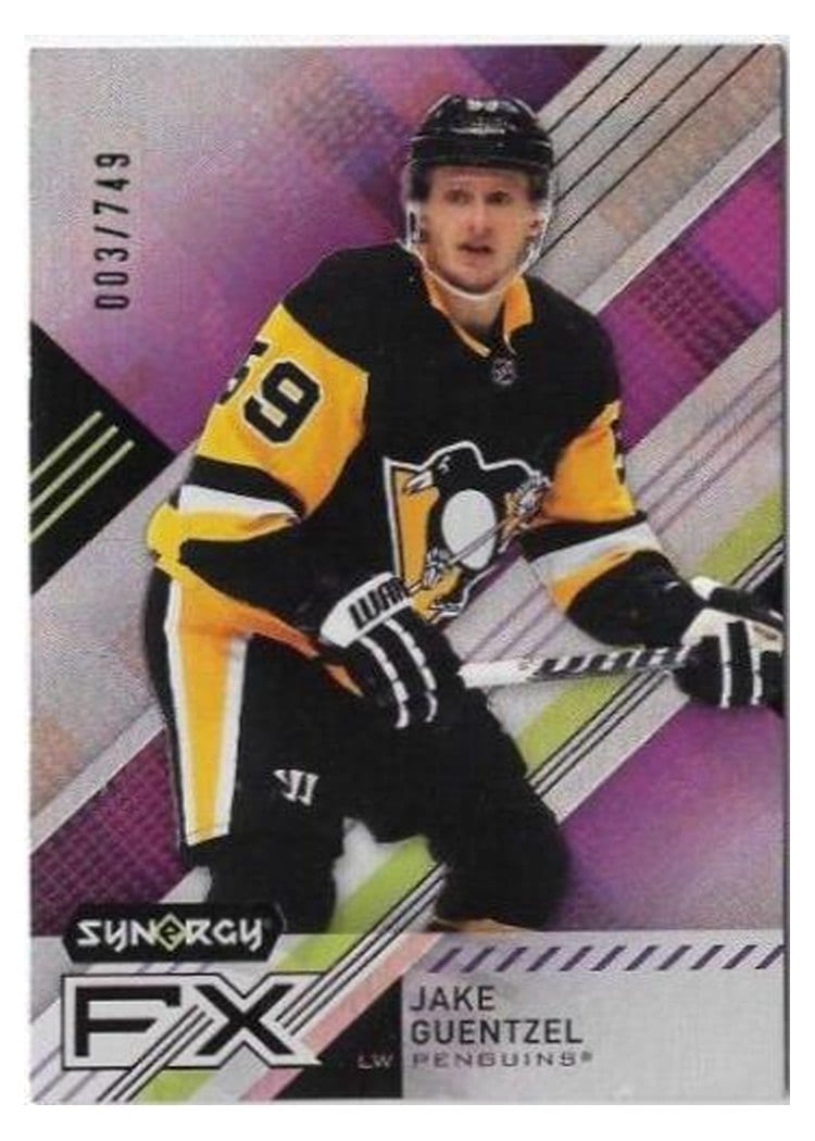 2021-22 Upper Deck Synergy Synergy FX Jake Guentzel #FX-JG card