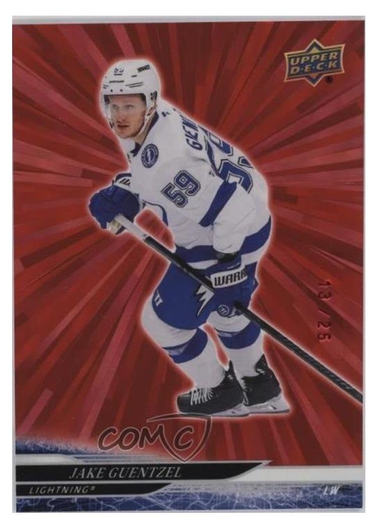 2024-25 Upper Deck Base Set Jake Guentzel #616 card