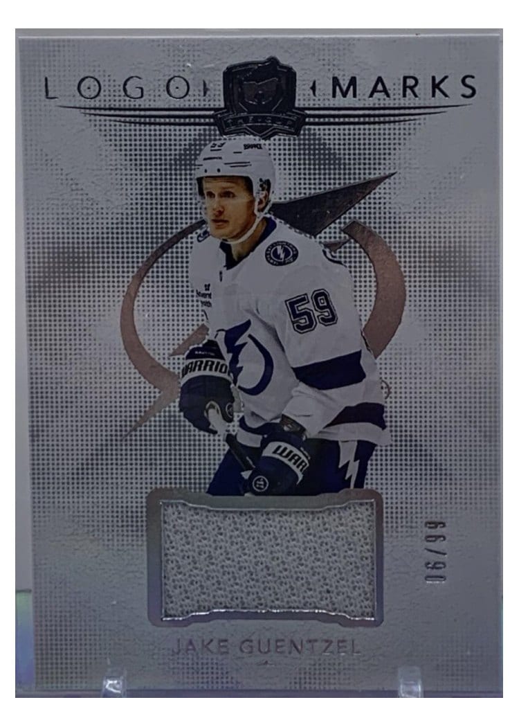 2024-25 Upper Deck The Cup Logomarks Jake Guentzel #LM-JG card