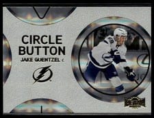 2025-26 SkyBox Metal Universe Circle Button Jake Guentzel #CB-5 card