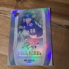 2025-26 SPx Cold Steel Signatures Jake Guentzel #CS-JG card