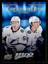 2025-26 Upper Deck MVP Coming to Your Rink Jake Guentzel/Brayden Point #CR-26 card