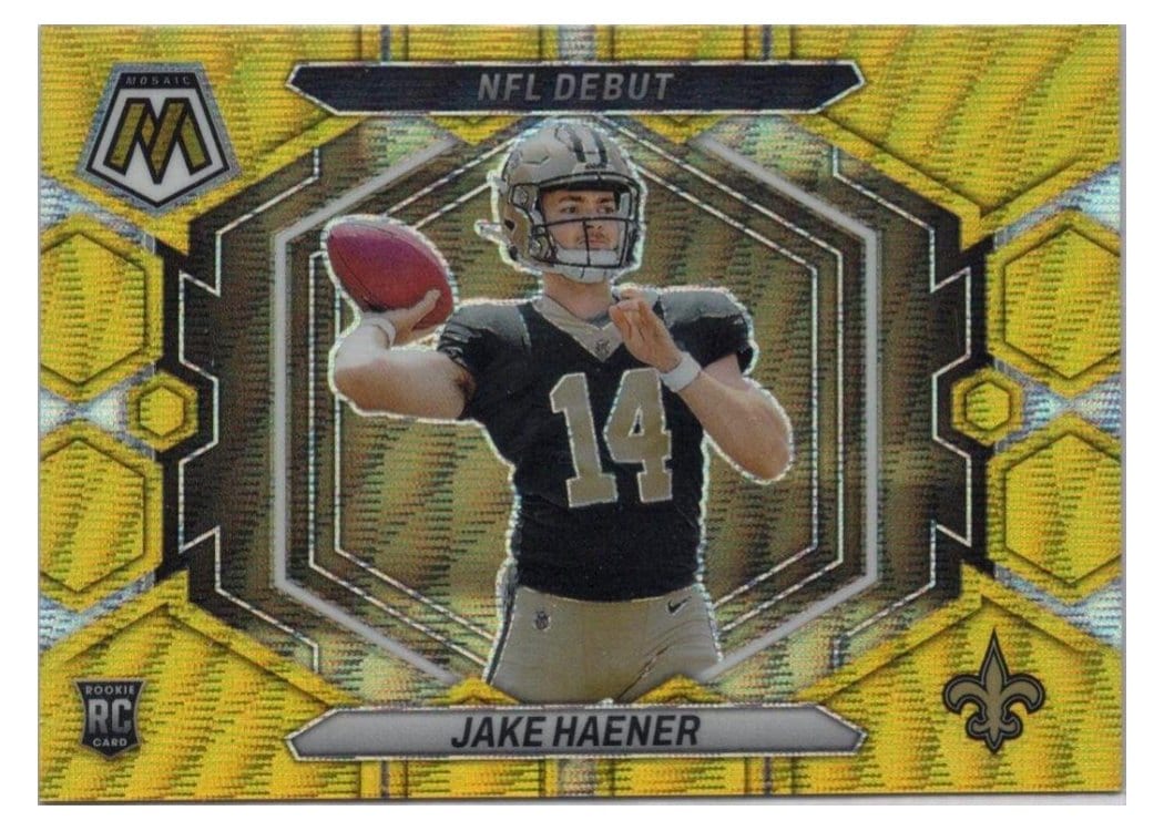 2023 Panini Mosaic Base Set Jake Haener #325 card