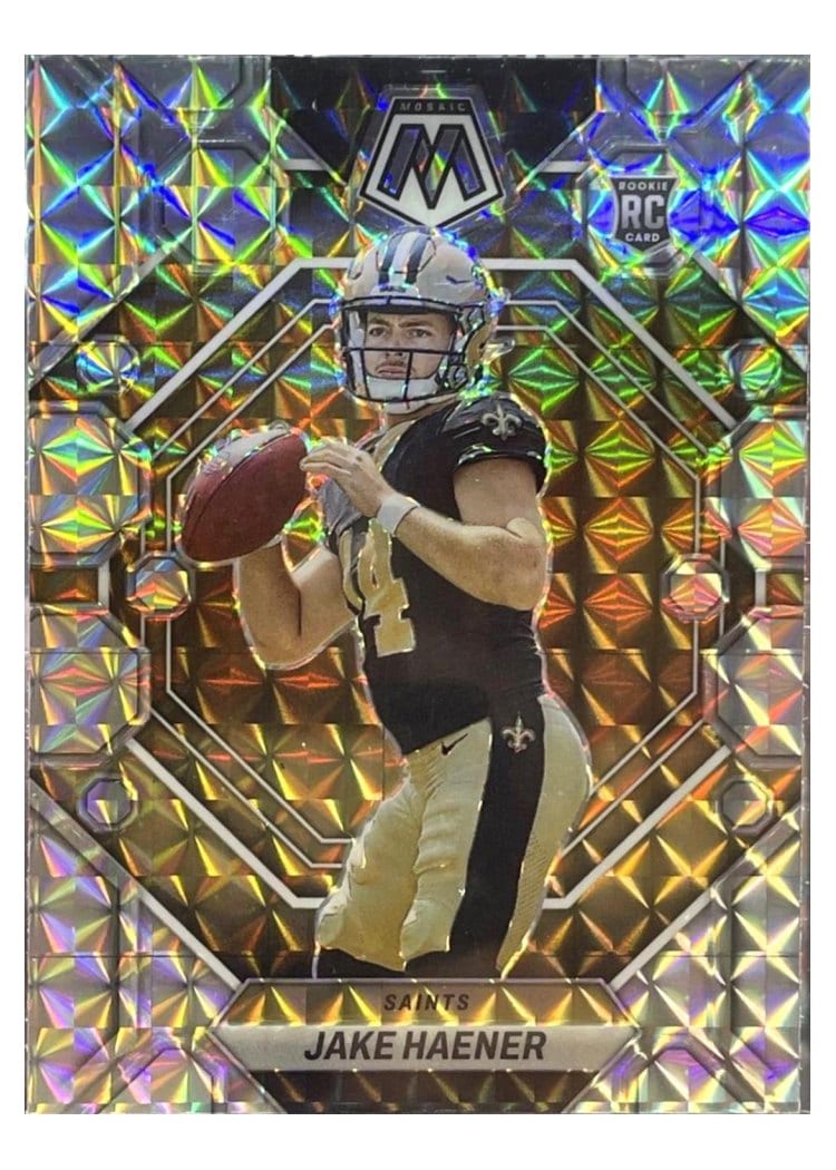 2023 Panini Mosaic Base Set Jake Haener #325 card