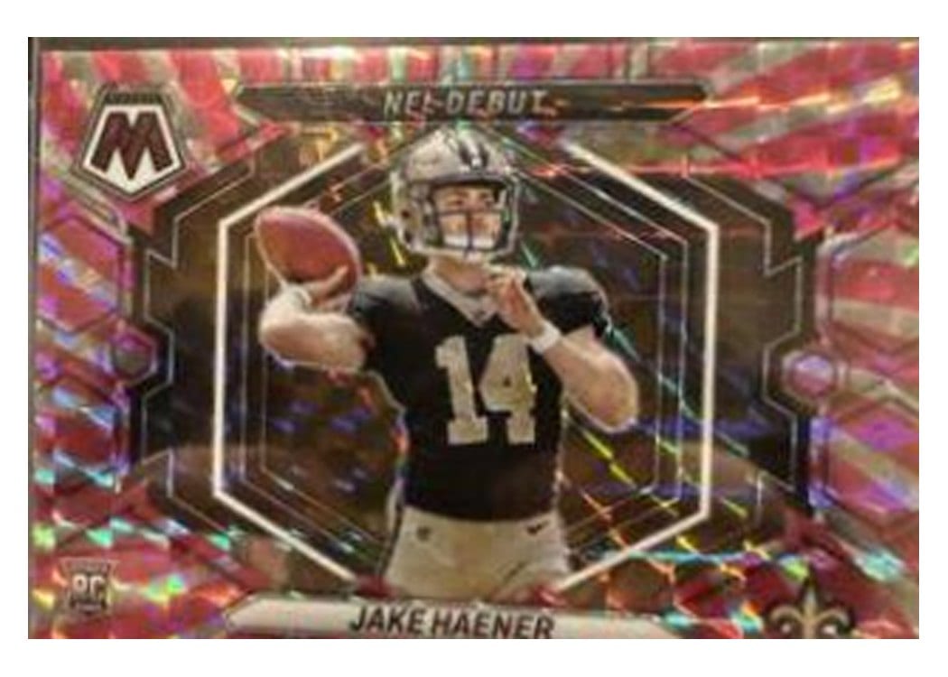 2023 Panini Mosaic Base Set Jake Haener #325 card