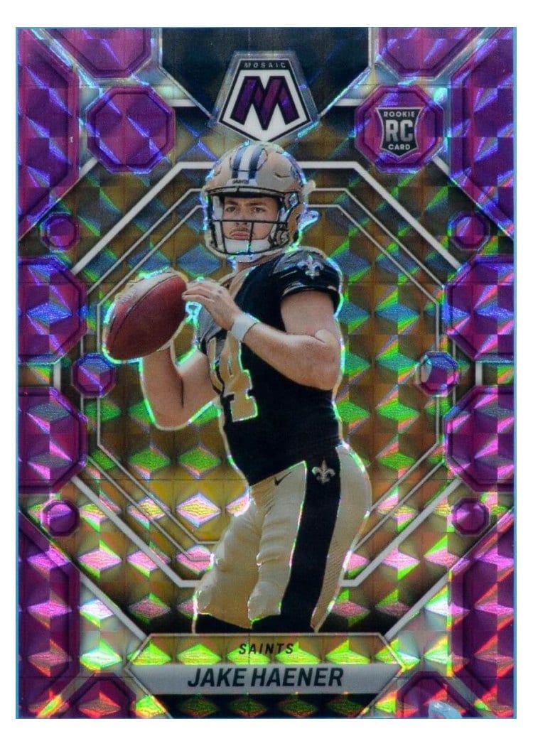 2023 Panini Mosaic Base Set Jake Haener #325 card