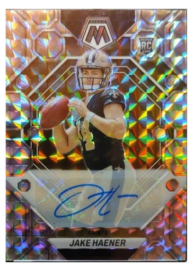 2023 Panini Mosaic Base Set Jake Haener #325 card