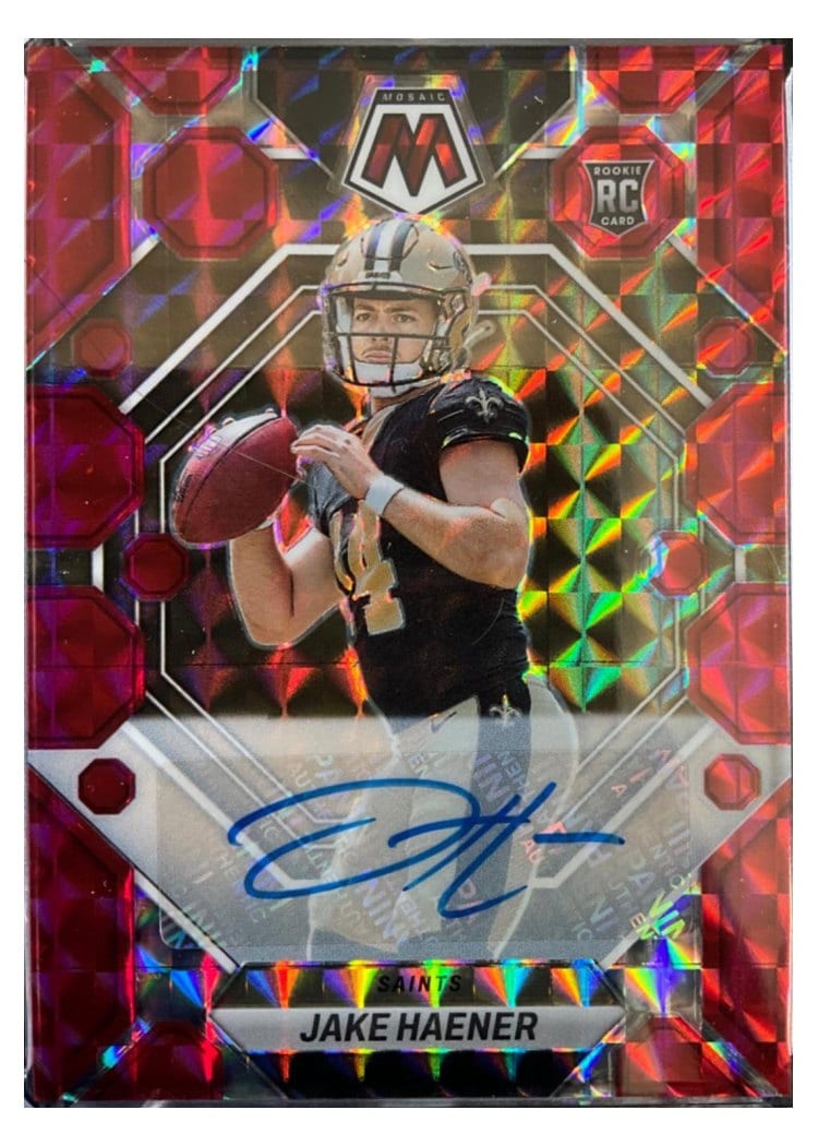 2023 Panini Mosaic Base Set Jake Haener #325 card