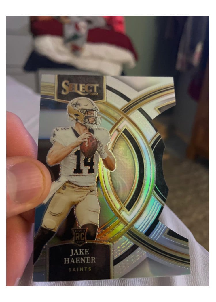 2023 Panini Select Base Set Jake Haener #186 card