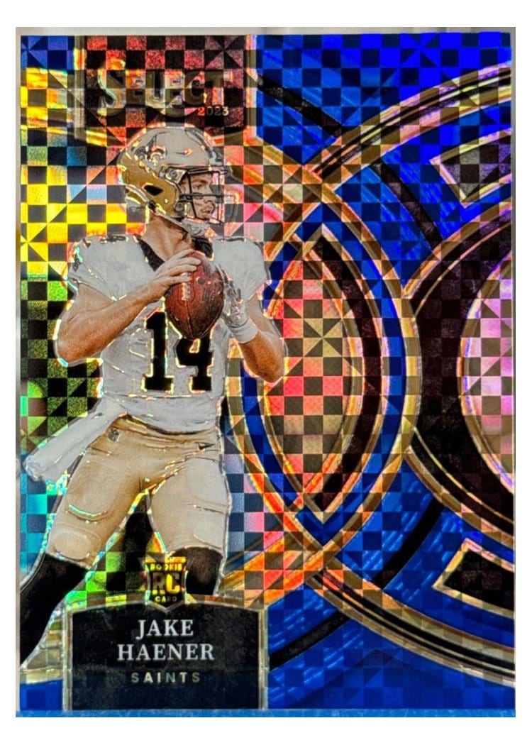 2023 Panini Select Base Set Jake Haener #186 card