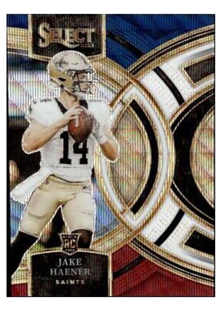 2023 Panini Select Base Set Jake Haener #186 card