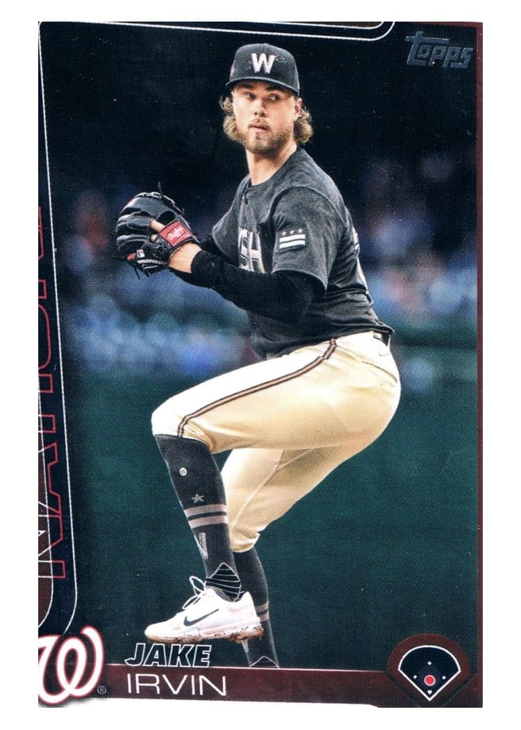 2025 Topps Base Set Jake Irvin #197 card