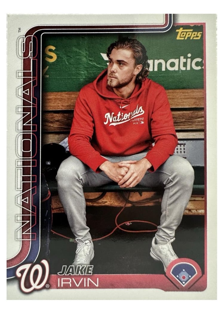 2025 Topps Base Set Jake Irvin #197 card