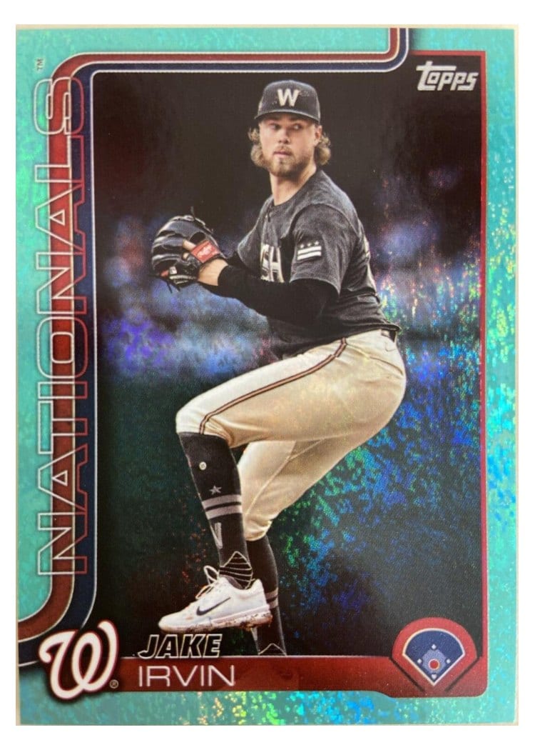 2025 Topps Base Set Jake Irvin #197 card