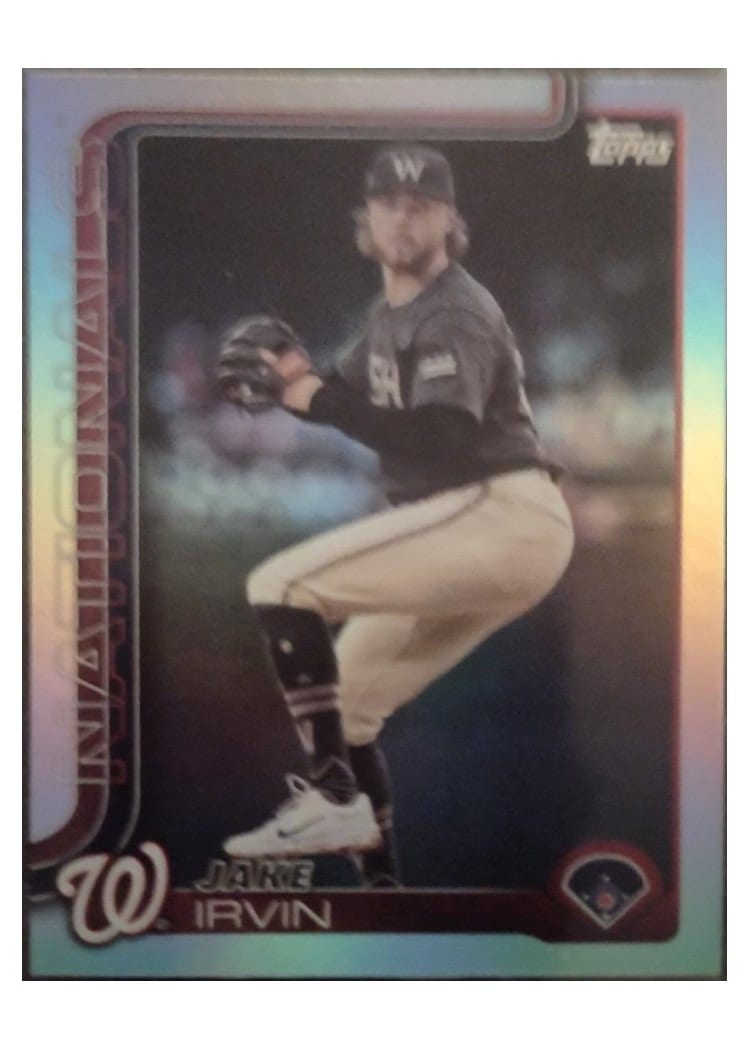 2025 Topps Base Set Jake Irvin #197 card