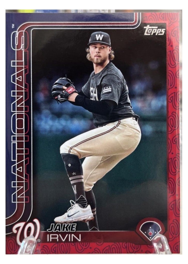 2025 Topps Base Set Jake Irvin #197 card