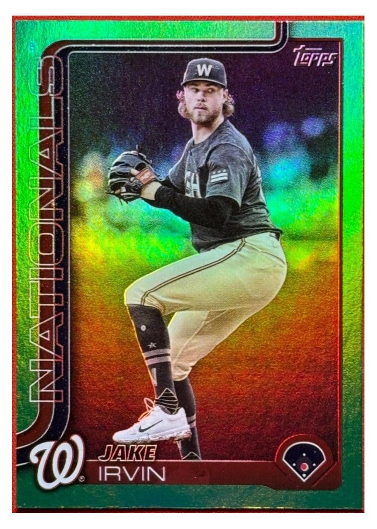 2025 Topps Base Set Jake Irvin #197 card