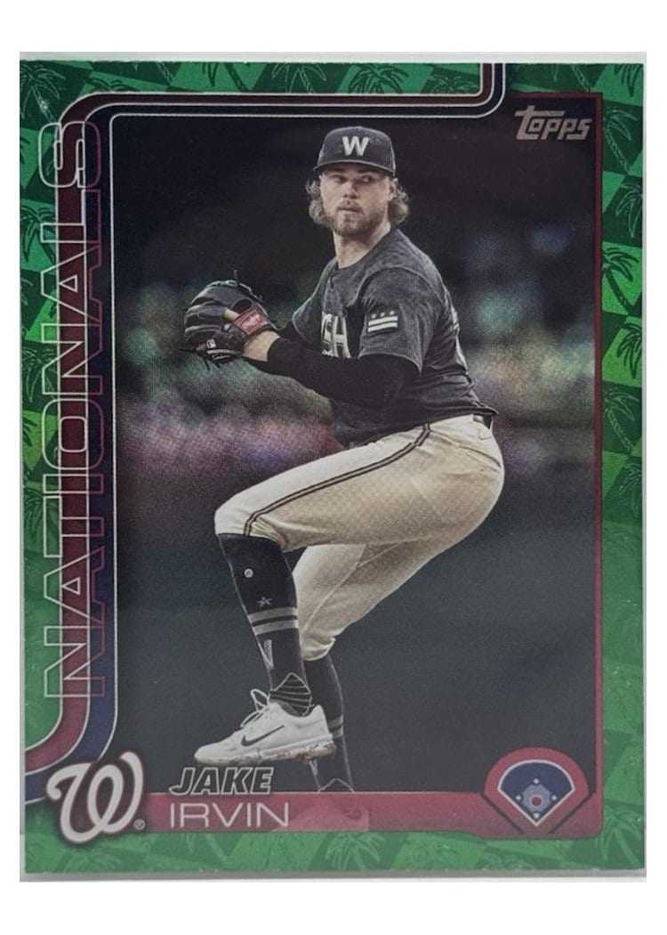 2025 Topps Base Set Jake Irvin #197 card