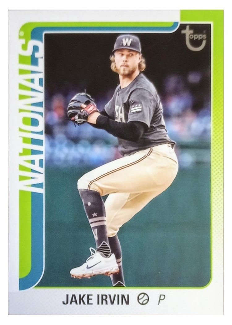 2025 Topps Base Set Jake Irvin #197 card